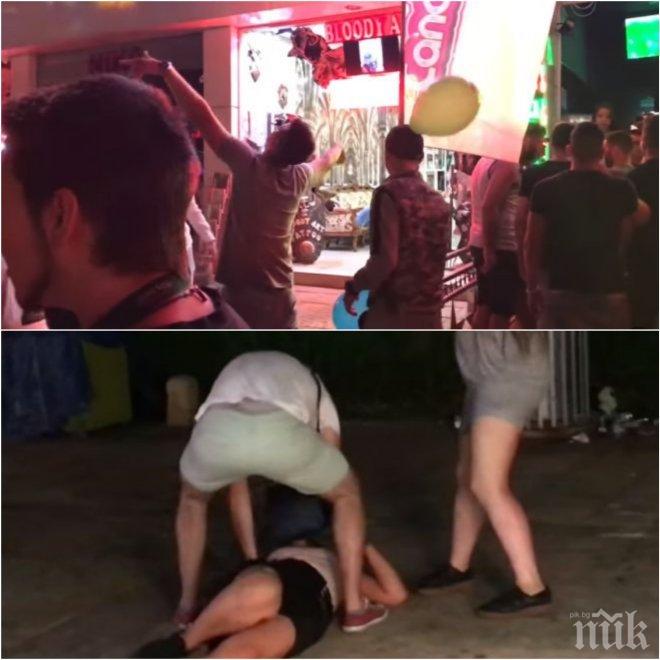 ШОКИРАЩО ВИДЕО (18+)! Содом и Гомор на Слънчев бряг! Вижте безкрайната оргия на пияните и дрогирани чужденци