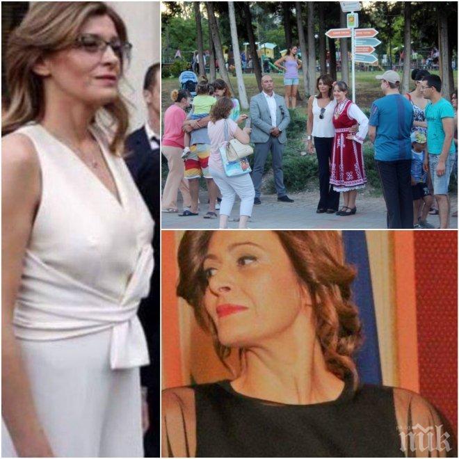 ИНКОГНИТО! Генерал Деси се забавлява с приятелка в Стара Загора, хвана се и на хоро (СНИМКИ)