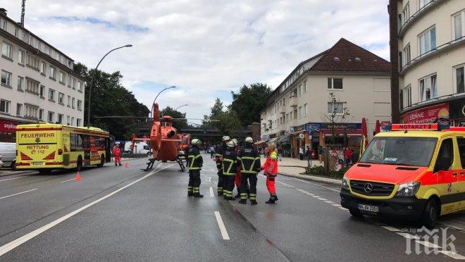 Жестоко меле! 27 ранени при верижна катастрофа в Германия