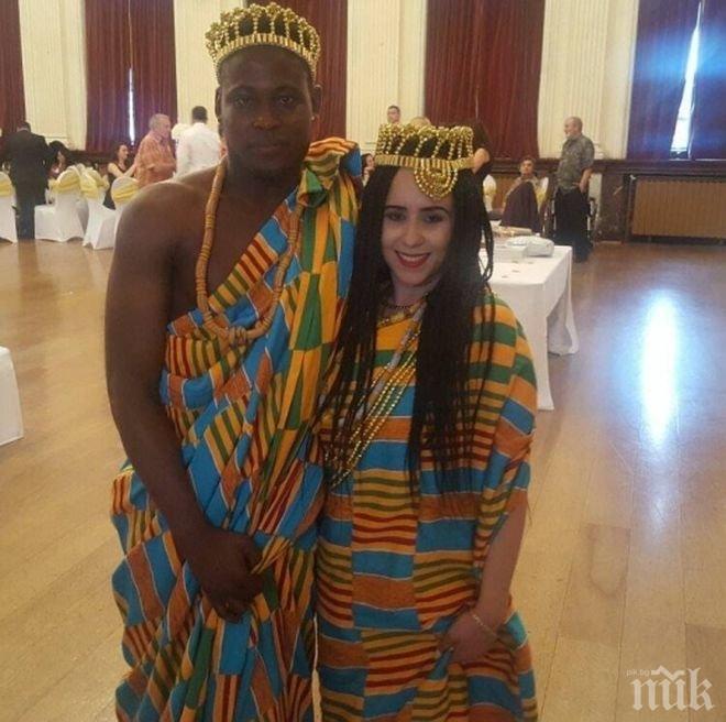 БЛЯСКАВА СВАТБА! Нашата Вики стана африканска принцеса! Младоженецът със синя кръв пие ракия на екс, после търси цървула на българката (СНИМКИ)