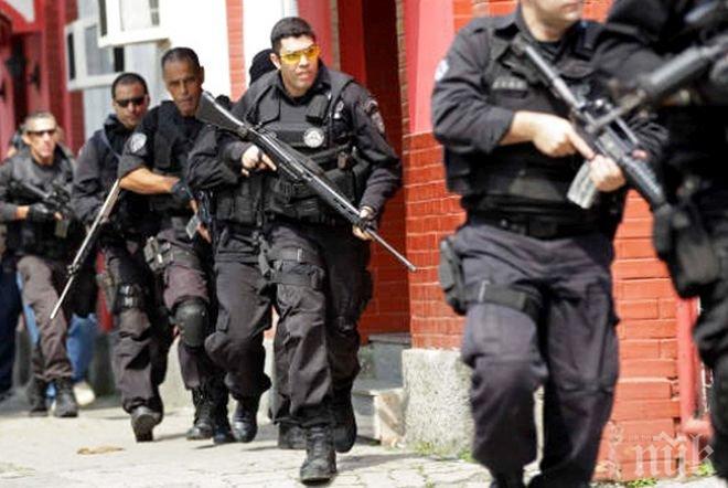 Акция! Бразилските сили за сигурност с мащабна антитерористична операция срещу бандите в Рио де Жанейро