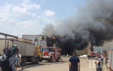 Над 10 къщи и стопански постройки са изгорели при пожара в Бургаско