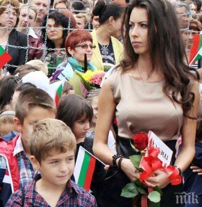 ЩЪРКЕЛЪТ ДОЙДЕ! Най-секси учителката Силвия Зубева роди дъщеря на национала Тодор Скримов