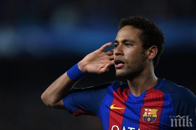 Трансферът на лятото! Неймар премина медицинските прегледи в Пари Сен Жермен