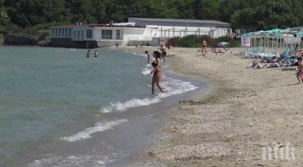 шок плажа крайморие тръба излива фекалии направо морето