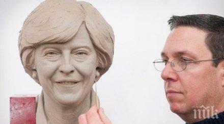 фигура тереза мей появи музея мадам тюсо