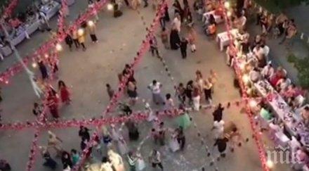 спират ромската махала столипиново тресе диви кючеци хората ужас видео