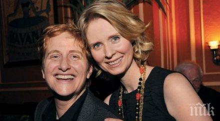 бисексуална актриса сексът градът щурмува губернаторския пост йорк