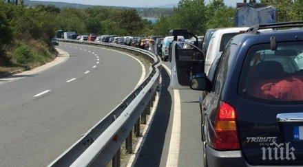 катастрофа затапи пътя созопол