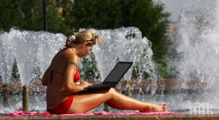 горещо слънчево температури градуса обяд краткотрайни валежи условия градушки