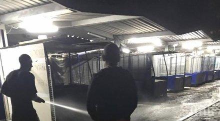 сигнал пик смаяни столичани заснеха среднощното почистване пазара красна поляна снимки