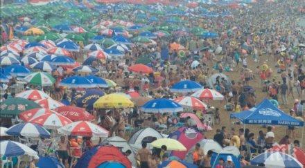 претъпканите плажове света снимки