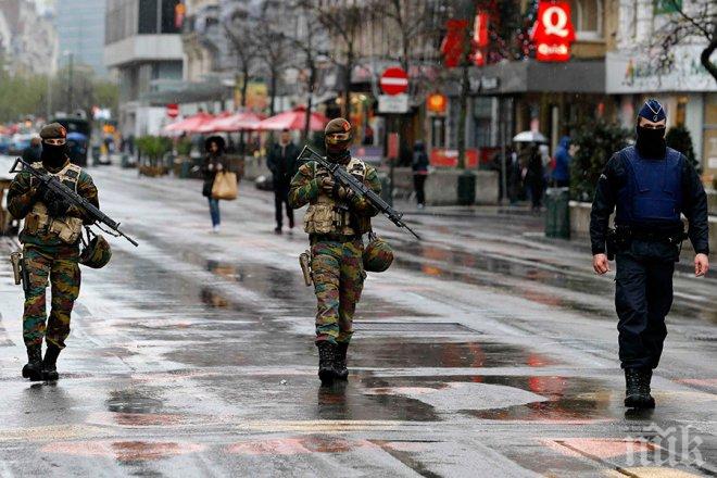 ЕКШЪН В БРЮКСЕЛ! Сапьори нахлуха в Моленбек, арестуваха мъж, който твърди, че е заредил кола с експлозиви 