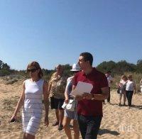 Ангелкова: Стари табели не дават вярна информация на плажа 