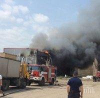 От последните минути! Пожар в бургаския квартал „Лазур“ (СНИМКА)