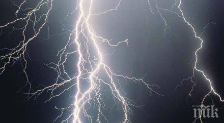 дъжд гръмотевици объркаха въздушния трафик пекин