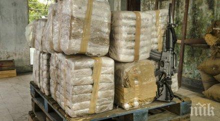 голям удар митничари заловиха кокаин млн евро литва