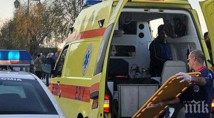 годишно момиче болница опасност живота катастрофа село камбурово