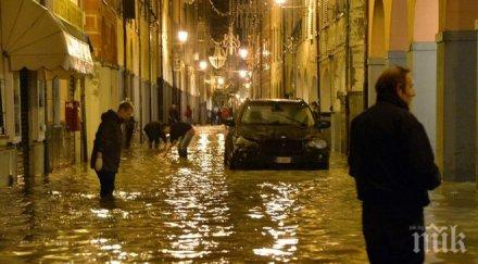 един изчезнал множество ранени резултат лошото време италия