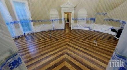 пълна промяна доналд тръмп нареди основен ремонт белия дом снимки