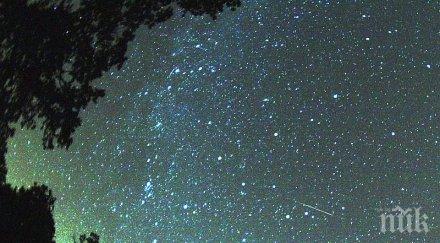 задава уникално небесно шоу намислете желание