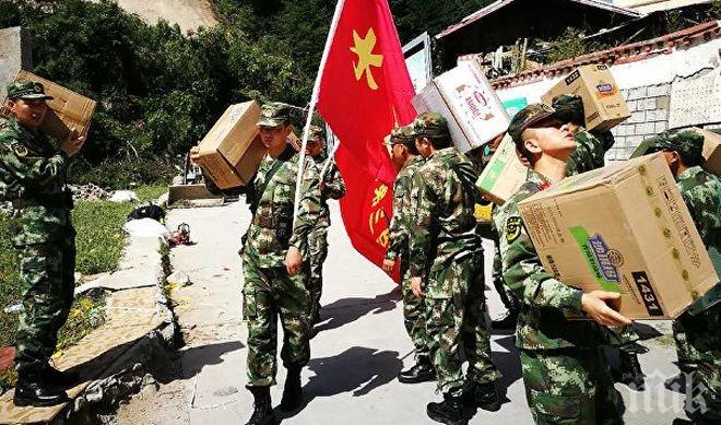 Броят на жертвите на земетресението в Съчуан стигна 25 души