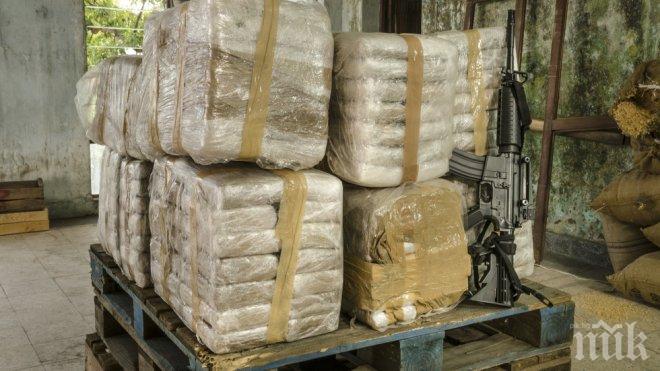 Голям удар! Митничари заловиха кокаин за 49 млн. евро в Литва