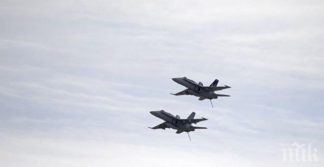 Американски изтребител с принудително кацане на международното летище в Бахрейн