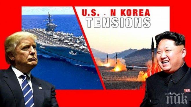 СВЕТЪТ СЕ ТРЕСЕ! Голямата война може да започне до броени дни! Вижте къде и как Северна Корея ще удари САЩ!