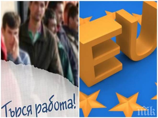 ЕКСКЛУЗИВНО! България би рекорд в ЕС за най-голям спад на младежката безработица