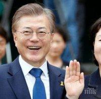 Оптимист! Президентът на Южна Корея убеден, че война с КНДР няма да има