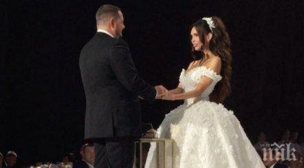 вижте екстравагантната сватба един руски милиардер снимки