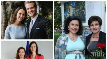 пик ретро министърки герб бременеят една друга бебета проплакват партията борисов година