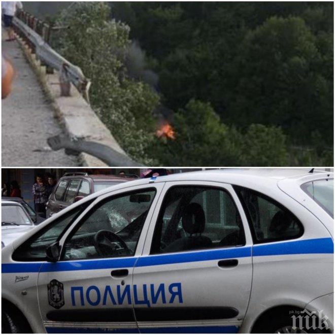 ТРАГЕДИЯ! Има загинал от инцидента във Варна, при който кола падна от мост! Не могат да разпознаят мъж ли е, или жена