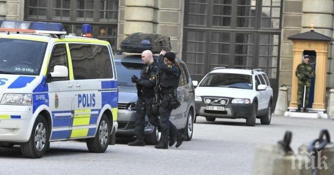 ИЗВЪНРЕДНО В ПИК! Стрелба в Стокхолм! Двама души са ранени 