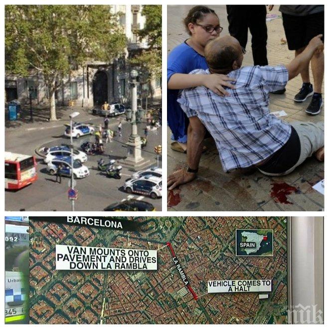 ИЗВЪНРЕДНО! ЦРУ предупредило преди месеци испанските власти за терористичен акт на Лас Рамблас!