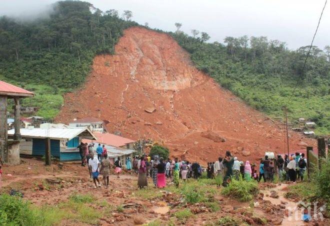 НЕОПИСУЕМА ТРАГЕДЯ! Близо 400 тела са открити след свлачището в Сиера Леоне