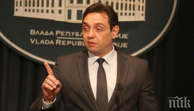Александър Вулин, министър на отбраната на Сърбия: Русия трябва да изключи възможността за допускане на Косово в Интерпол