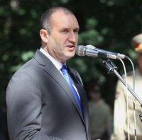 Президентът Румен Радев чества 1100 години от битката при Ахелой   
