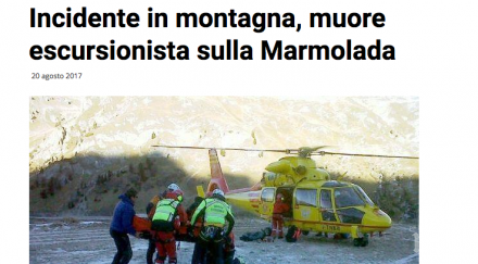 трагедия българин загина изкачване доломитите