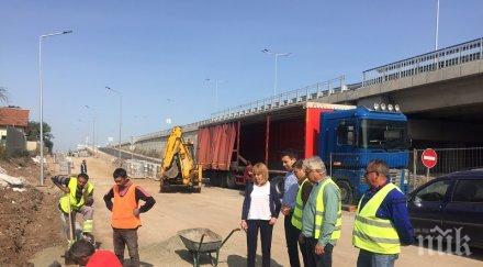 ударно септември пускат локалното платно северна скоростна тангента