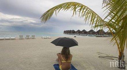 облаци вятър дъжд засядат морето времето оправя четвъртък