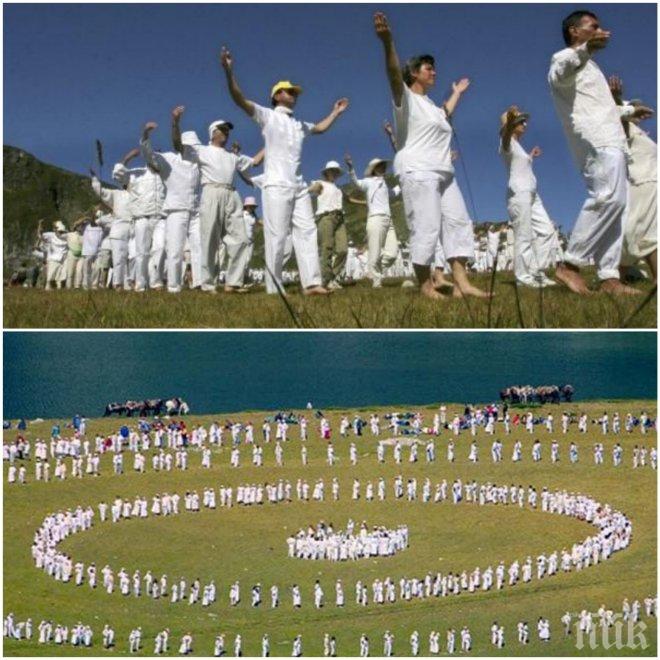 Бялото братство посреща на Рила Слънчевата Нова година