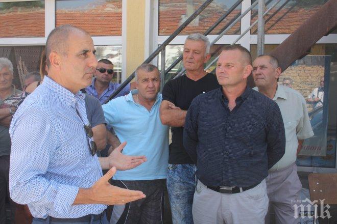 Цветан Цветанов в Котелско: Важно е общинският кмет реално да решава проблемите на хората