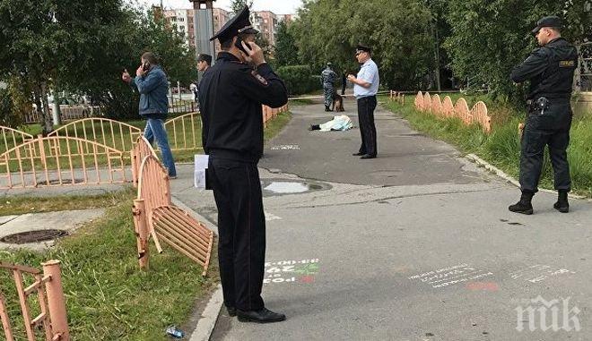 Ето как бе ликвидиран нападателят от Сургут (ВИДЕО)