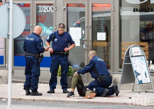 РАЗВРЪЗКА: Финландската полиция е арестувала още четирима мароканци за нападението в Турку