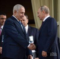 Нетаняху доволен: Всяка среща с Путин помага за сигурността на Израел