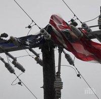 Ураганът „Харви“ остави без ток 155 000 души в американския град Корпъс Кристи