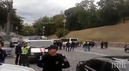 извънредно експлозия разтърси киев двама пострадали тежко взривът гръмнал страната министърът отбраната сащ джеймс матис видео