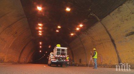 важно внимавайте тунел витиня ограничават движението заради ремонт